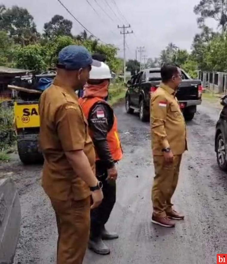 Bupati Eka Putra: Jalan Sepanjang 13.55 Km dari Pasar Rabaa - Simpang Sikaladi Tahun Ini...