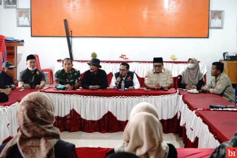 Bupati Eka Putra, Pemerintah Hadir Untuk Masyarakat Jangan Percaya Informasi Hoax