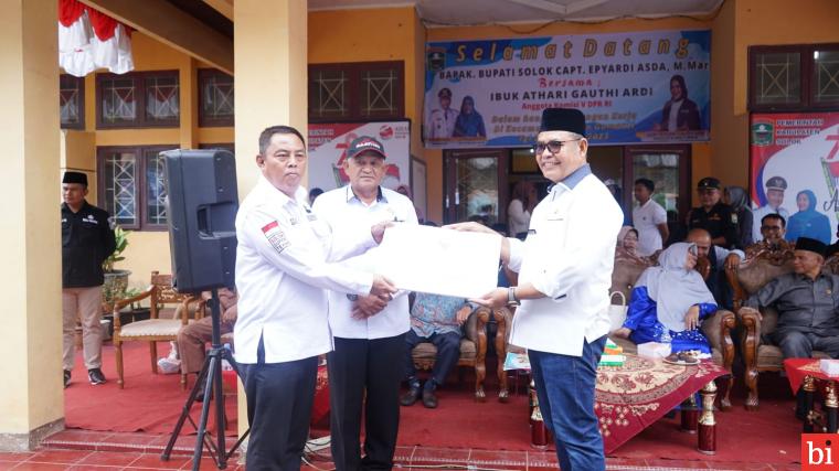 Bupati Epyardi Asda Temu Ramah Bersama Masyarakat Hiliran Gumanti