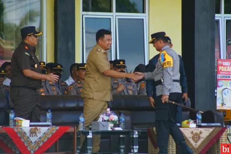 Bupati Hadiri Apel Gelar Pasukan Operasi Zebra Singgalang Tahun 2022