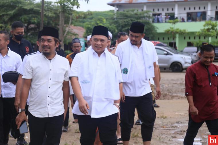 Bupati Labuhanbatu Silaturahmi dan Coffe Break Bersama Waketum HIPPMI