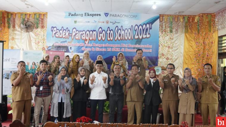 Bupati Limapuluh Kota Safaruddin : Padek - Paragon Go to School Hadirkan Optimisme