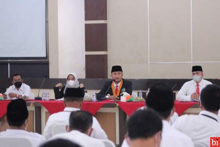 Bupati Minta Semua Pihak Gotong Royong Percepat Capaian Vaksinasi Covid-19