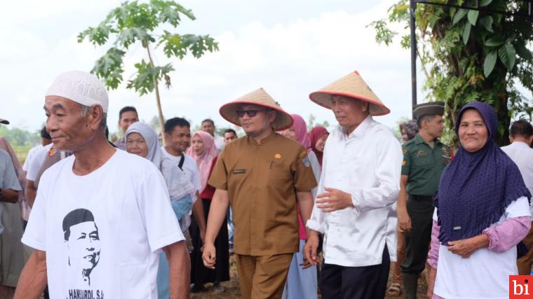 Bupati Pasaman Barat Hamsuardi Luncurkan GERTAK PAPA di Kecamatan Lembah Melintang