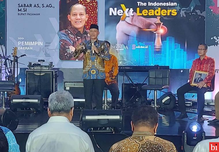 Bupati Pasaman Sabar AS Hadiri Launching Buku Versi Digital e-Book The Indonesian Next...