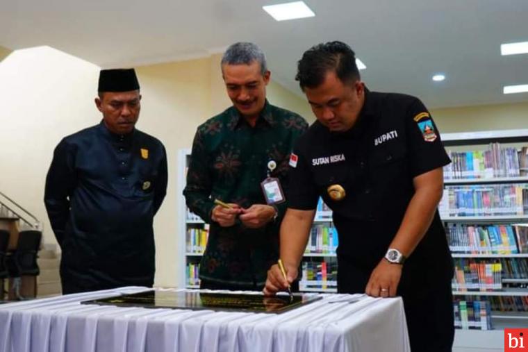 Bupati Resmikan Gedung Layanan Perpustakaan Umum Bernilai Rp8,7 Miliar