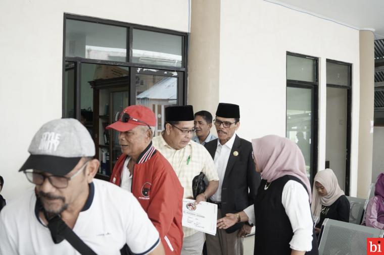 Bupati Safaruddin : RSUD Achmad Darwis Siap Layani Bacaleg DPRD hingga DPD/DPR RI