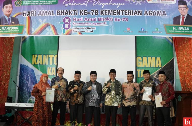 Bupati Safaruddin Sampaikan Harapan Pembangunan Madrasah di Ibukota Sarilamak