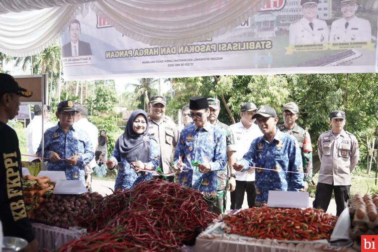 Bupati Safaruddin Tinjau Secara Lansung Pelaksanaan GPM