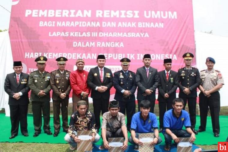 Bupati Serahkan Remisi Umum Kepada 192  Narapidana