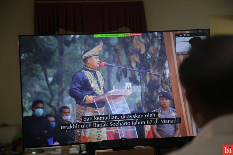 Bupati Sutan Riska Jadi Narasumber Pada Acara Puncak Peringatan Hari Maritim Nasional Ke...