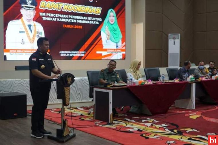 Bupati Terus Fokus Menurunkan Angka Stunting di Dharmasraya