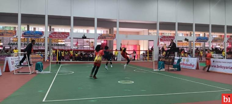 Cabor Sepak Takraw Sumbar Libas Tim Sepak Takraw Jambi dan Sumsel