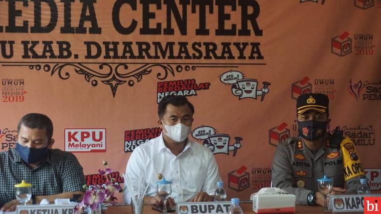 Coffee Morning bersama KPU, Bupati Dharmasraya Bahas Persiapan Tahapan Pilkada