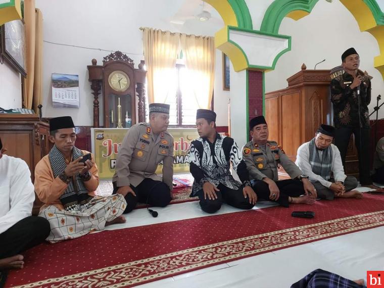 Dampingi Kapolres Pasaman, Danny Ismaya Apresiasi Program Jumat Curhat