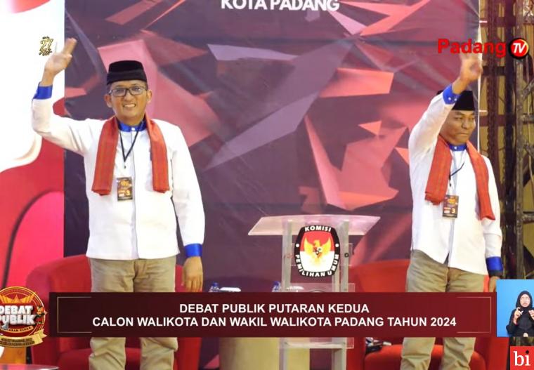 Dari Debat Publik Putaran Ke-2 : Padang Hebat Terbukti Punya Fakta Kerja Nyata