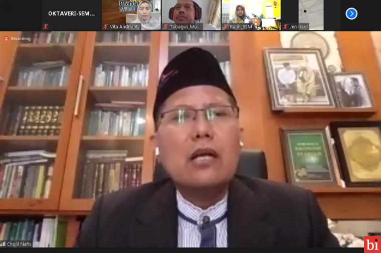 Dari Webinar SP-BSM, Bekerja Bukan Sekedar Cari Makan, Tapi Bermuamalah Sebagai Ibadah