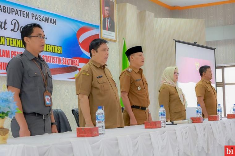 Data Kekayaan Baru Bangsa, Plt  Bupati Sabar: Perencanaan Program Harus Didukung Data...