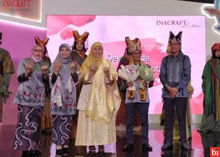 Dekranasda Limapuluh Kota Boyong 19 Produk IKM ke Inacraft 2022 di Jakarta