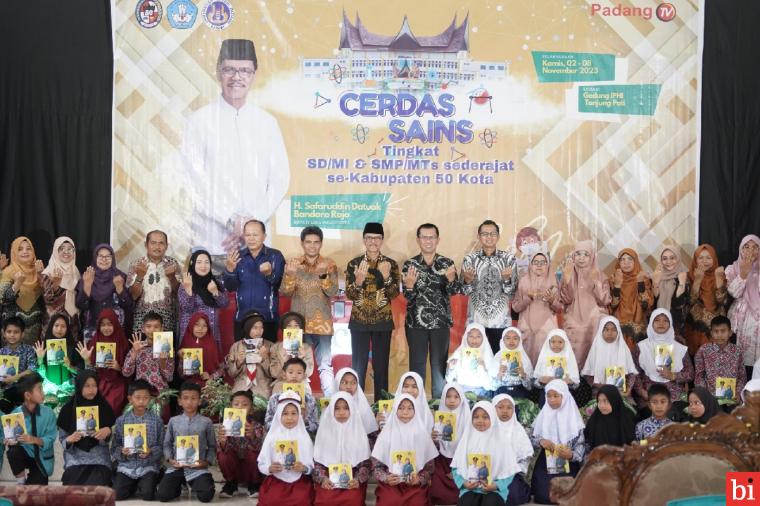 Dibuka Bupati, 226 Tim SD dan SMP se-Limapuluh Kota Ikuti Lomba Cerdas Sains*