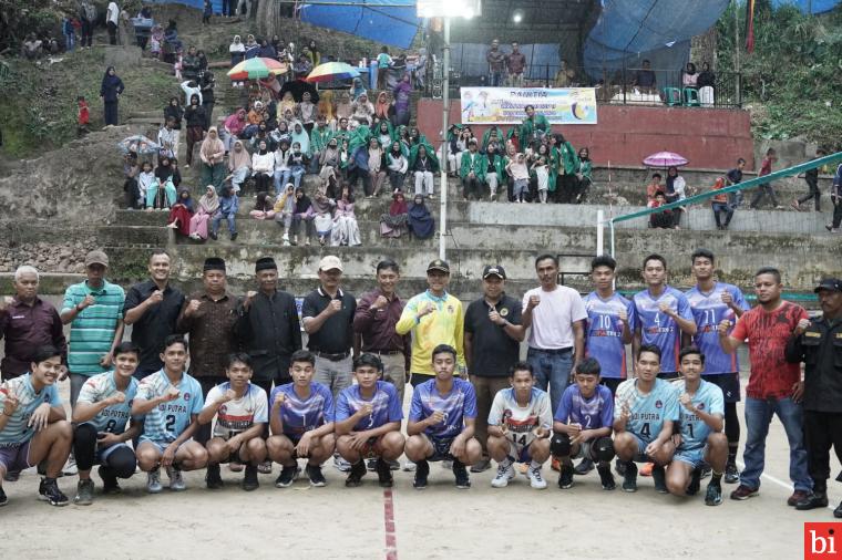 Dibuka Oleh Bupati, 36 Tim Bersaing Perebutkan Piala Wali Nagari Koto Tangah Batu Ampa