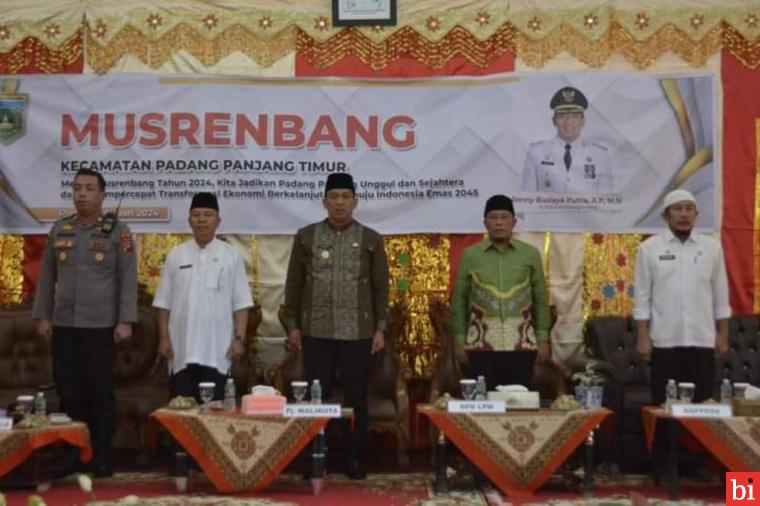 Dibuka Pj Wako Sonny, Musrenbang PPT Bahas 170 Kegiatan