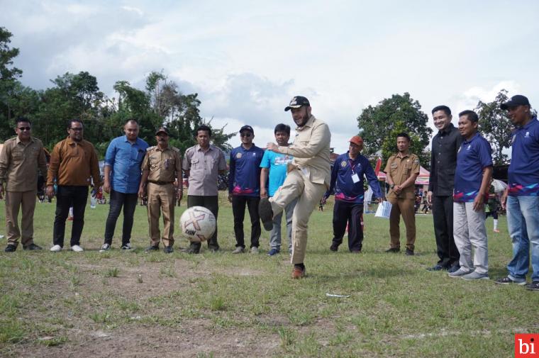 Dibuka Wako Fadly Amran, SSB Putra Bumi Serambi Gelar Festival Sepakbola Usia Dini...