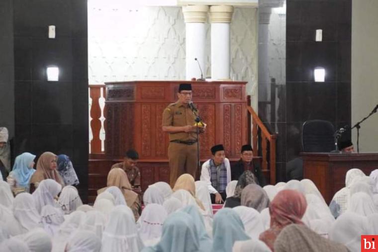 Diikuti SD dan SLTP, Pj Wako Sonny Buka Pesantren Ramadan