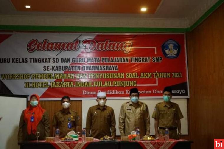 Dinas Pendidikan Dharmasraya Gelar Workshop HOTS