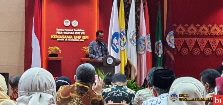 Dirjen Dikti Buka Seminar Pra-Munas ISPI ke VIII Universitas Negeri Padang