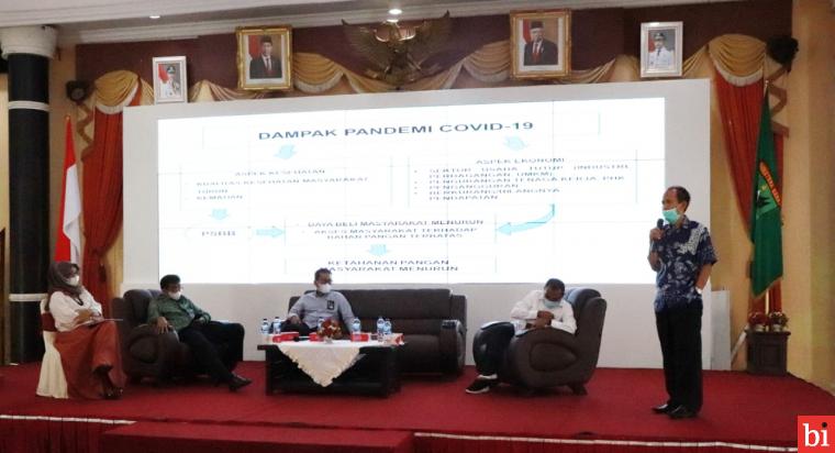 Diskusi 13- an JPS, Hadirkan Dua Dekan Unand Bahas Ketahanan Pangan di Masa Pandemi