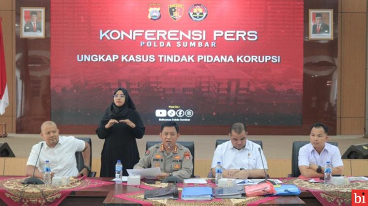 Ditreskrimsus Polda Sumbar ungkap Tindak Pidana Korupsi