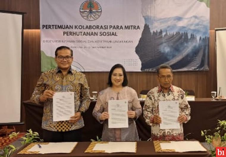 Dorong Petani Tanam Kaliandra, PT Semen Padang Lakukan PKS dengan KPH KM Sialangan