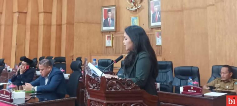 DPRD Batu Bara Gelar Paripurna Pandangan Umum Fraksi