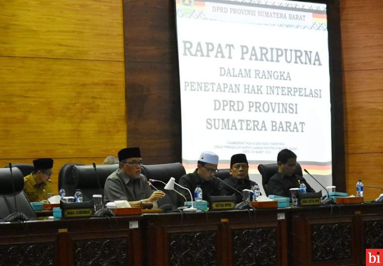 DPRD Interpelasi Gubernur Terkait BUMD