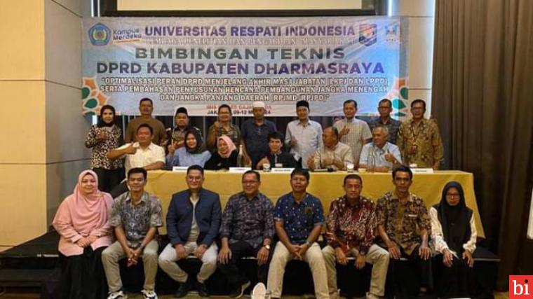 DPRD Kabupaten Dharmasraya Gelar Bimtek RPJM Dan RPJPD