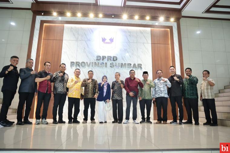 DPRD Kabupaten Muaro Jambi Kunjungi DPRD Sumbar untuk Konsultasi Perizinan dan Investasi