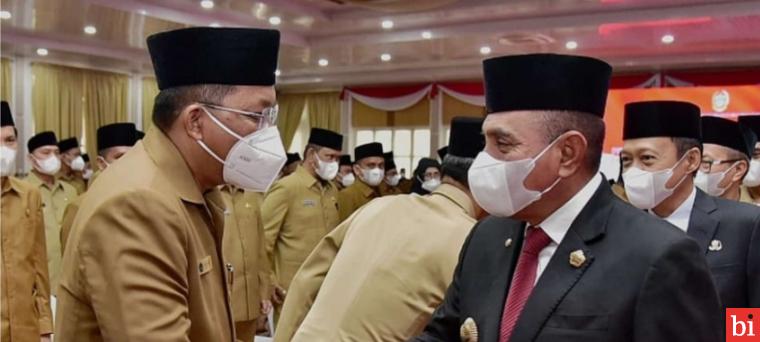 Dr Ilyas Sitorus Ditetapkan Sebagai Plt Kadis Kominfo Provsu