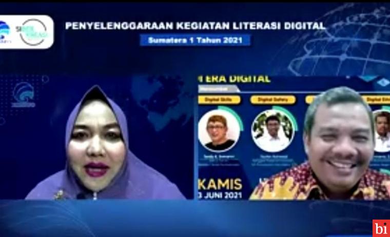 Dua Profesor UNP jadi Narasumber Webinar Nasional Kominfo