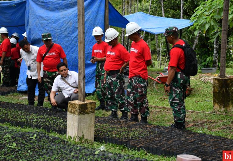 Dukung FOLU Net Sink 2030, Semen Padang Sosialisasikan Kaliandra Merah kepada Babinsa dan...