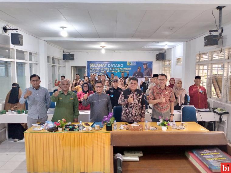 Enam LPM Kelurahan Berlomba Jadi Terbaik di Padang Panjang