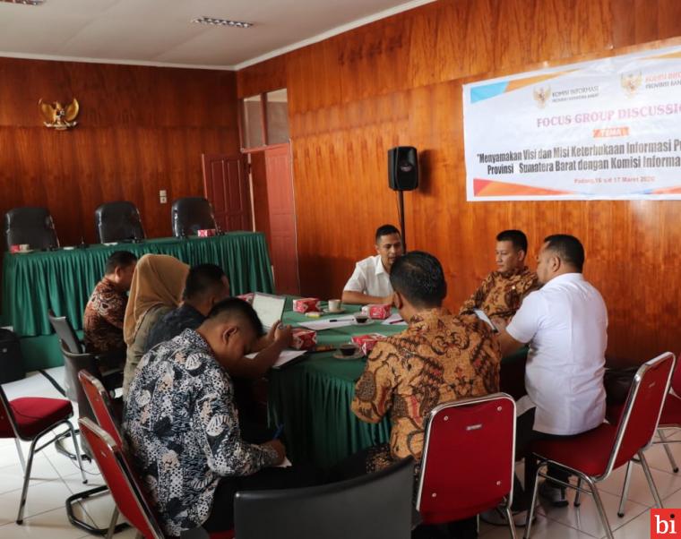 Focus Group Discussion, KI Sumbar dan Banten Samakan Persepsi KIP untuk Indonesia