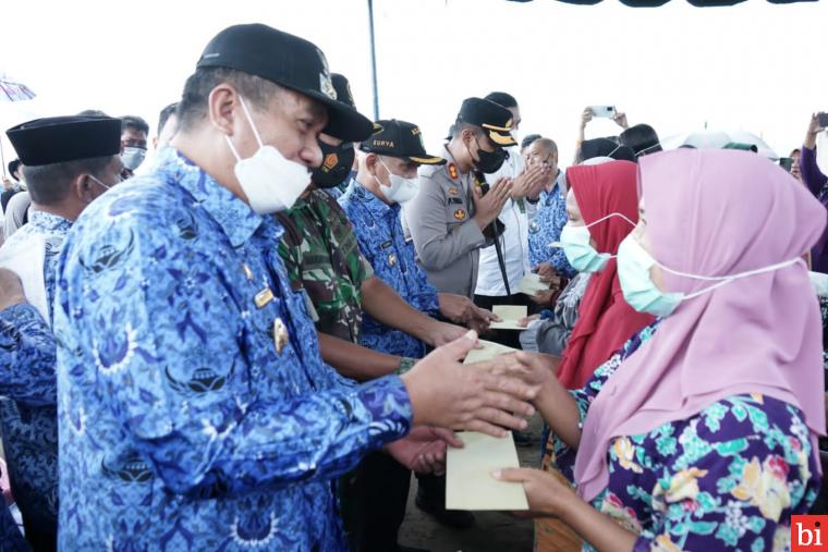 Forkopimda Asahan Salurkan Bantuan Bagi Korban Kebakaran