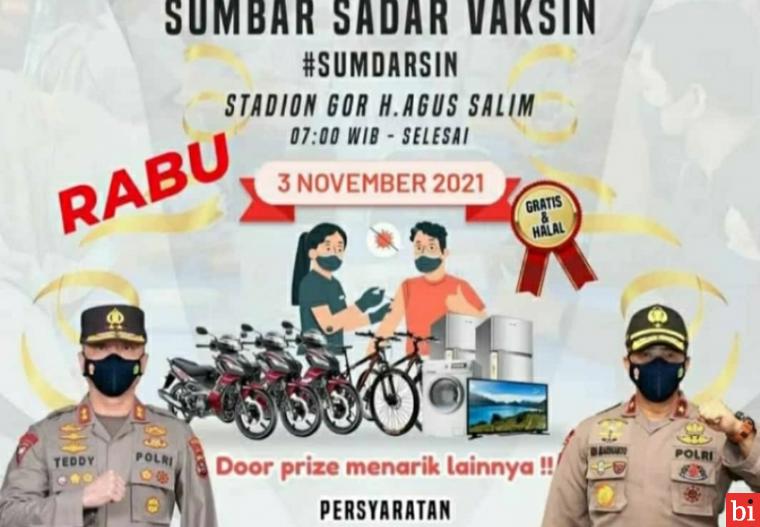 Gebyar Vaksinasi Massal Sumdarsin kembali Hadir, Ini Jadwalnya