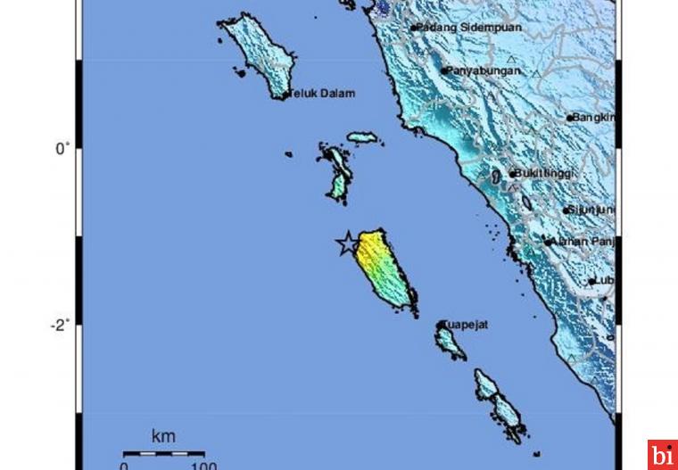 Gempabumi Tektonik M6,4 Kepulauan Mentawai Tidak Berpotensi Tsunami, BMKG : Jangan...