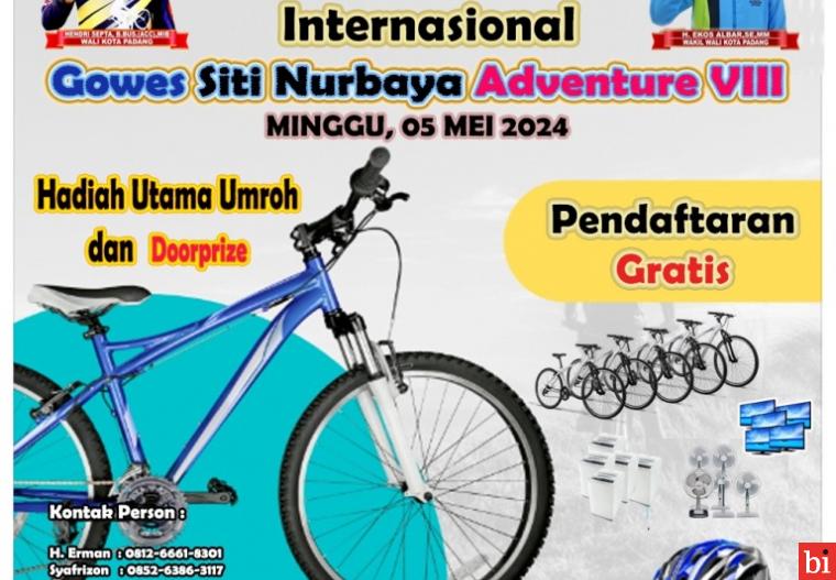 Gowes Siti Nurbaya Adventure Kembali Ditabuh, Catat Tanggalnya..!