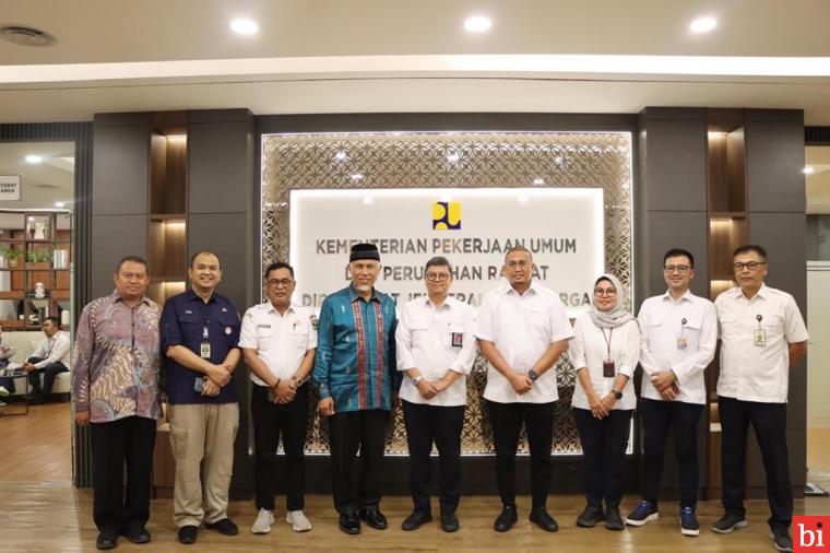 Gubernur Mahyeldi - Andre Rosiade Perjuangkan Percepatan Pembangunan Infrastruktur di...