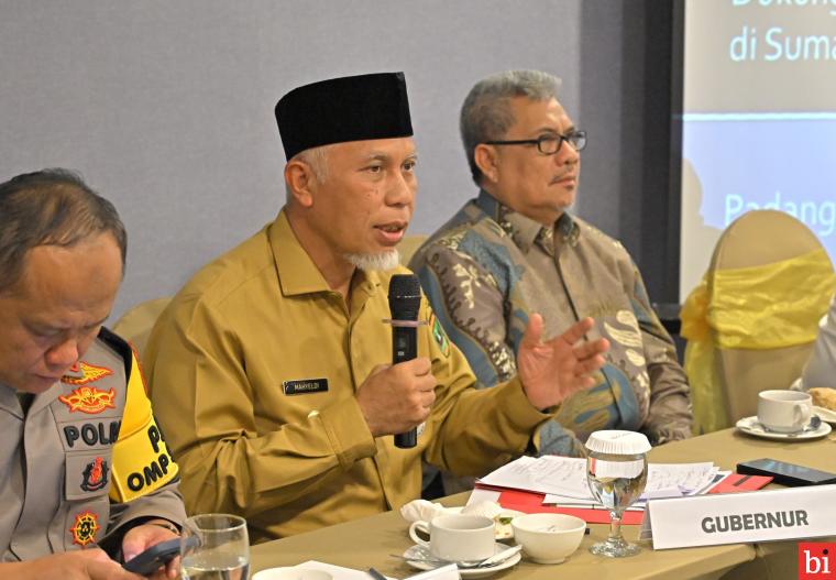 Gubernur Mahyeldi Berkomitmen Sukseskan Makan Bergizi Gratis di Sumbar