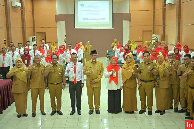 Gubernur Mahyeldi Buka Pelatihan Bendahara/Verifikator Keuangan SKPD Pemprov Sumbar