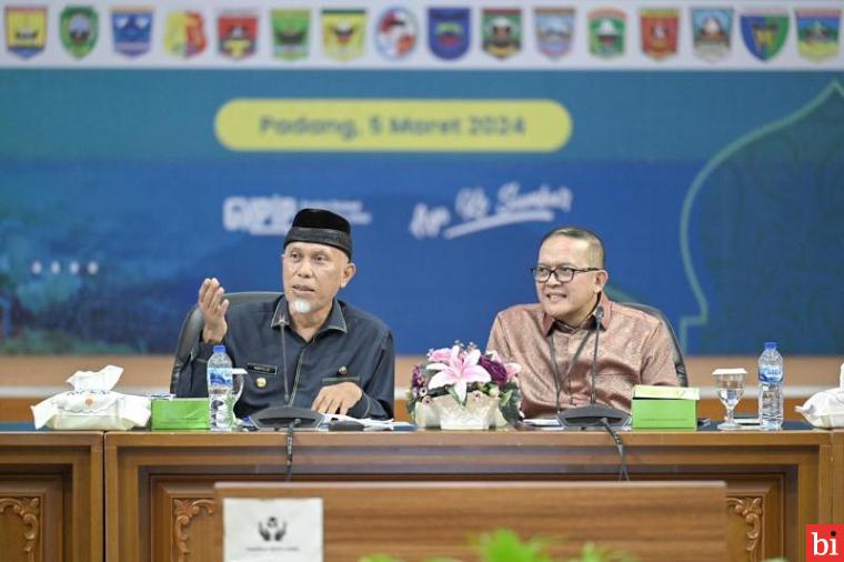 Gubernur Mahyeldi dan TPID Sumbar Gelar HLM serta Siapkan Strategi 4K